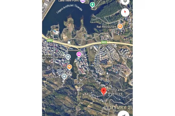 Truall ose Toke ne Tirane - 161,700 Euro