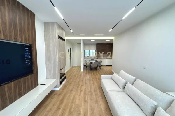 Shtepi me qera Apartament ne Tirane, 1+1, Mobilimi E mobiluar, Pagesa 1,350  Euro.