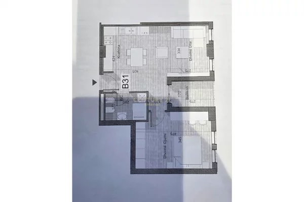 Shtepi ne shitje 1+1 ne Tirane - 88,000 Euro