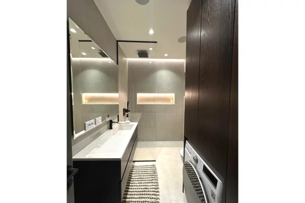 Shtepi ne shitje Apartament ne Tirane, 1+1, Mobilimi E mobiluar, Pagesa 167,000  Euro.