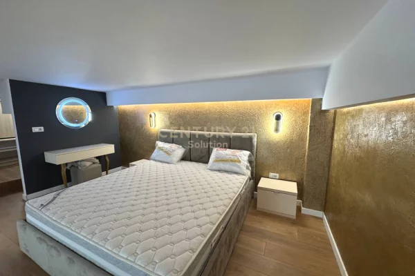 Shtepi me qera Duplex(shtepi me 2 kate) ne Tirane, 2+1, Mobilimi E mobiluar, Pagesa 700  Euro.