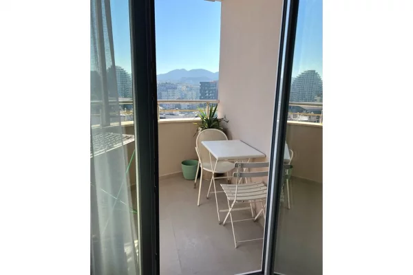 Shtepi me qera Apartament ne Tirane, 1+1, Mobilimi E mobiluar, Pagesa 950  Euro.