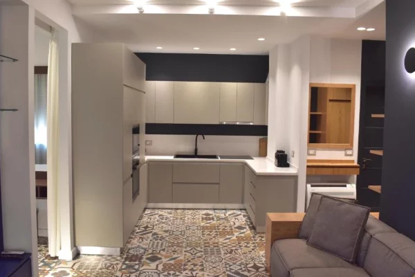 Shtepi ne shitje Apartament ne Tirane, 1+1, Mobilimi E mobiluar, Pagesa 280,000  Euro.