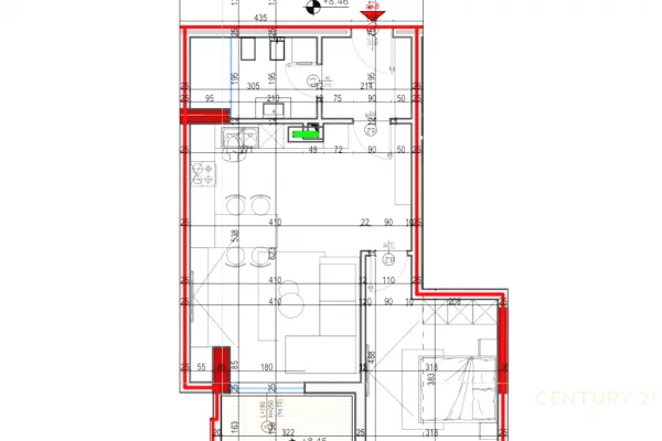 House for Sale 1+1 in Tirana - 126,000 Euro