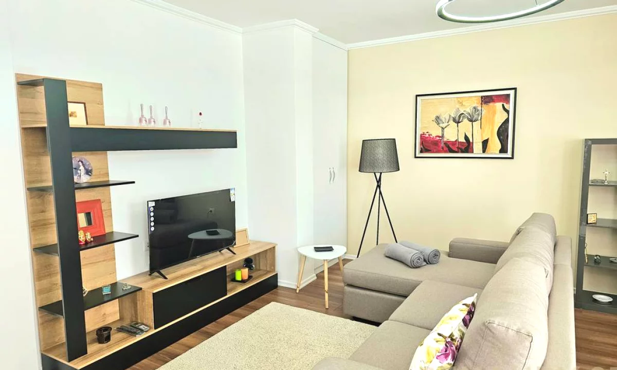 Shtepi me qera Apartament ne Tirane, 1+1, Mobilimi E mobiluar, Pagesa 550  Euro.