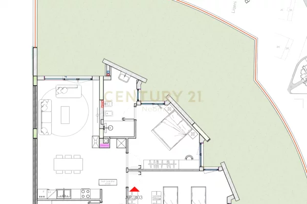 Appartamento in vendita a Tirana 2+1, Vuoto