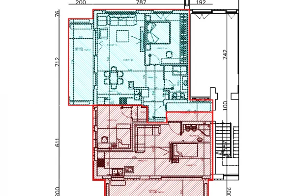 Apartment for sale in Tirana 1+1, Furnished