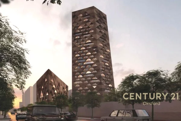 Tek Tirana Tower shesim apartament 1+1 