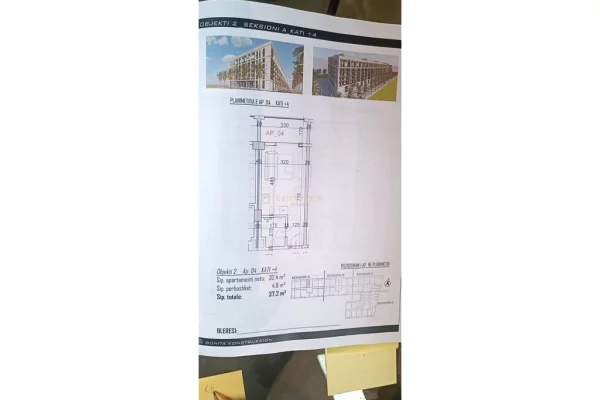 Apartment for sale in Durres Garsoniere, Emty