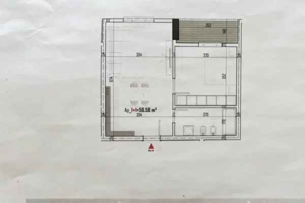 Shtepi ne shitje 1+1 ne Tirane - 70,000 Euro