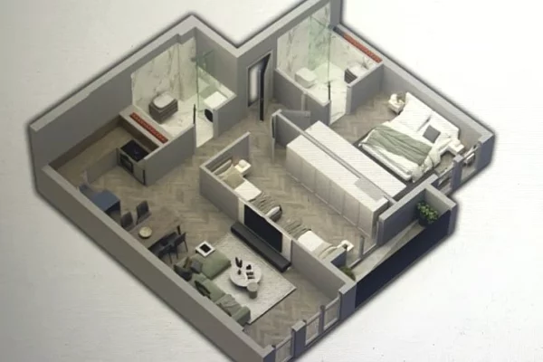 Shtepi ne shitje 2+1 ne Tirane - 98,700 Euro