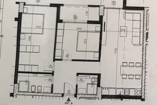 House for Sale 2+1 in Tirana - 139,500 Euro