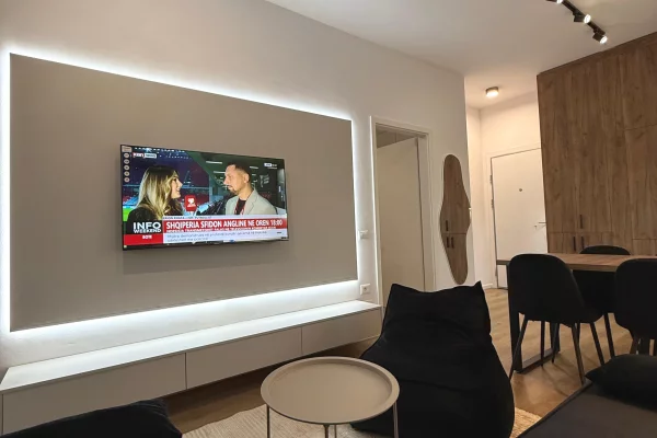 Shtepi me qera Apartament ne Tirane, 1+1, Mobilimi E mobiluar, Pagesa 500  Euro.