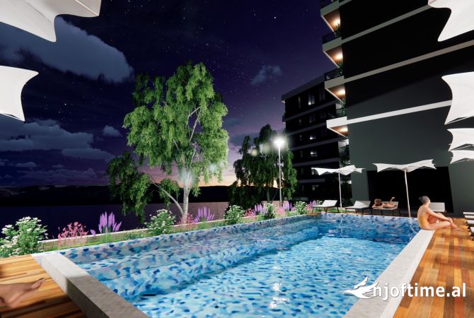 Shtepi ne shitje Apartament ne Vlore, 1+1, Mobilimi Bosh, pa mobiluar, Pagesa 180,000  Euro.