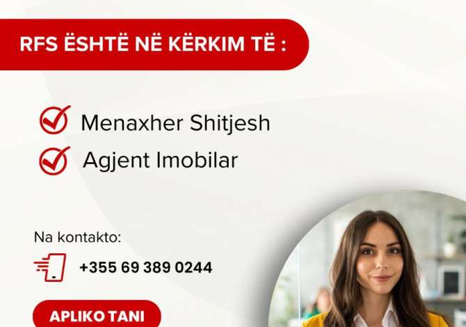 Njoftime Pune Agjent Imobiliar
