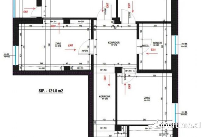 Ambient biznesi me qera 3+1 ne Tirane - 1,400 Euro