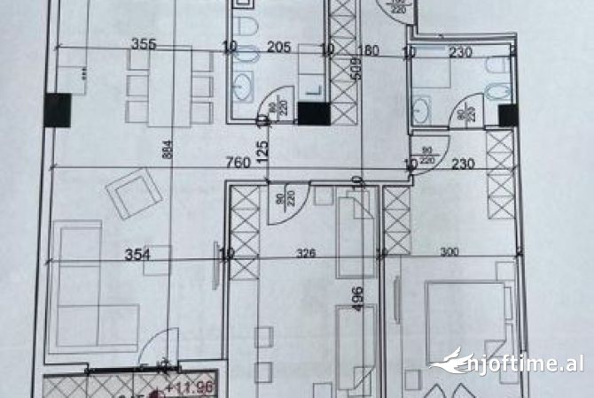 Shtepi ne shitje 2+1 ne Tirane - 187,759 Euro