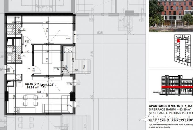 Shtepi ne shitje 2+1 ne Tirane - 138,600 Euro