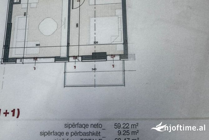 Shtepi ne shitje 1+1 ne Tirane - 87,600 Euro