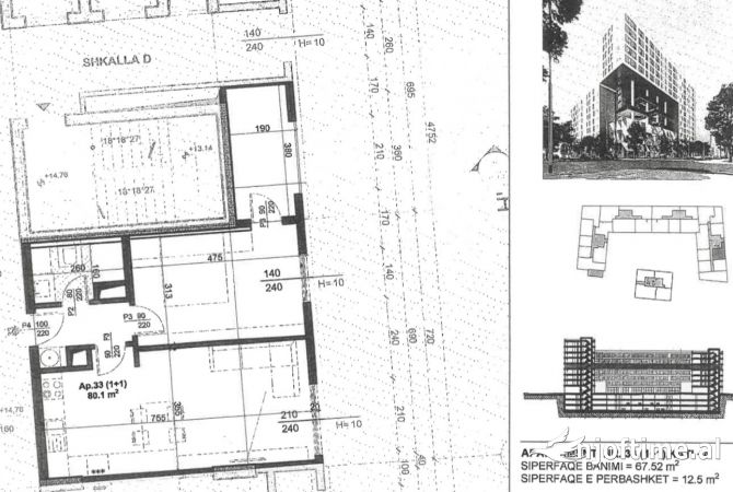 Shtepi ne shitje 1+1 ne Tirane - 124,155 Euro