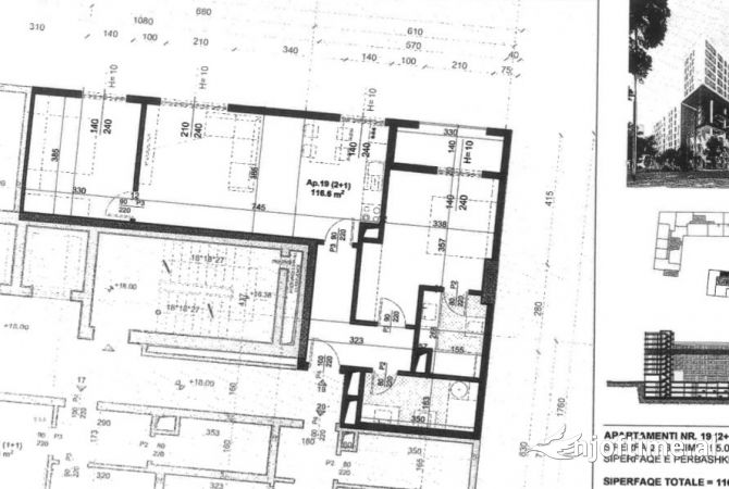 Shtepi ne shitje 2+1 ne Tirane - 180,730 Euro
