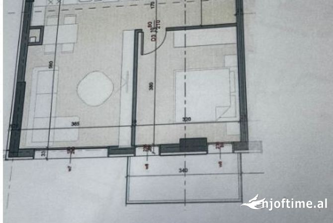 Shtepi ne shitje 1+1 ne Tirane - 87,641 Euro