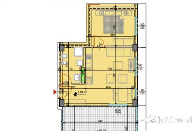 Shtepi ne shitje 1+1 ne Tirane - 86,660 Euro