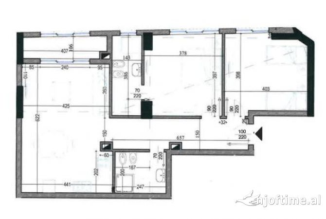 Shtepi ne shitje 2+1 ne Tirane - 156,240 Euro