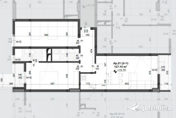 Shtepi ne shitje 2+1 ne Tirane - 178,024 Euro