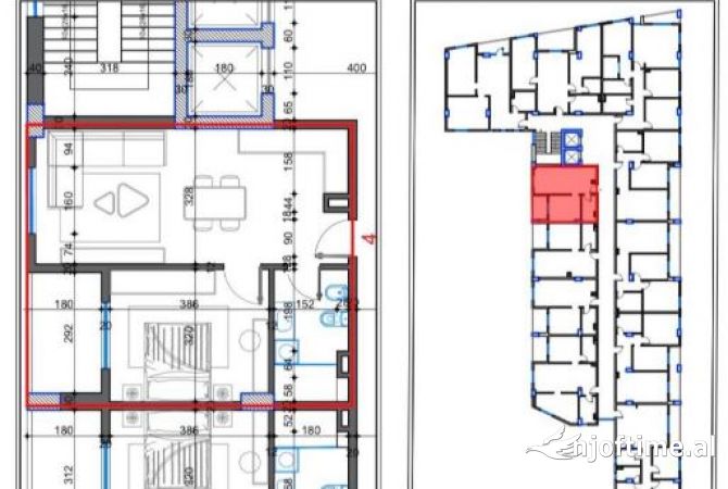 Shtepi ne shitje 1+1 ne Tirane - 72,450 Euro