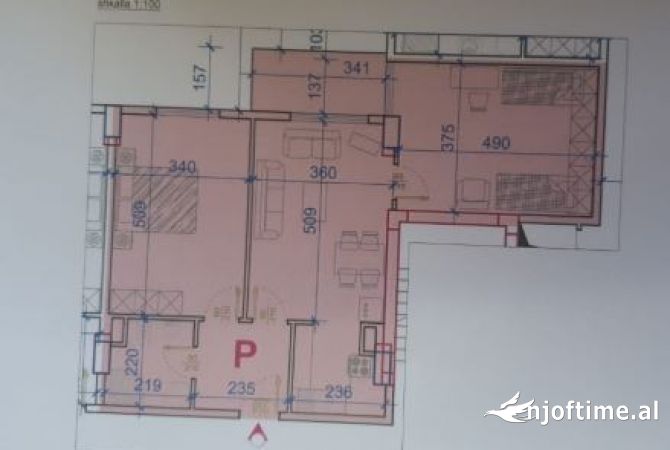 Shtepi ne shitje 2+1 ne Tirane - 77,750 Euro