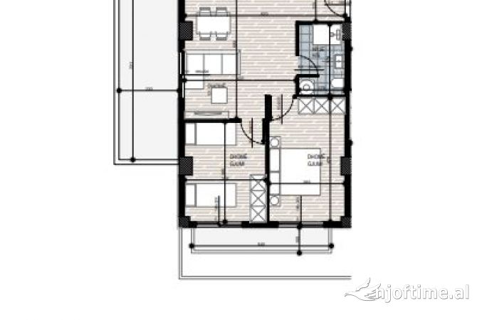Shtepi ne shitje 2+1 ne Tirane - 148,316 Euro