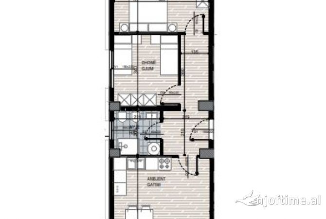 Shtepi ne shitje 2+1 ne Tirane - 155,330 Euro
