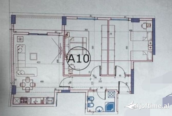 Shtepi ne shitje 2+1 ne Tirane - 80,000 Euro