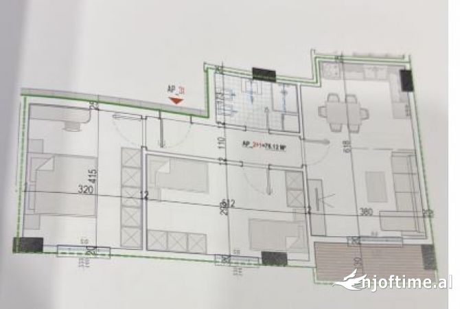 Shtepi ne shitje 2+1 ne Tirane - 66,600 Euro