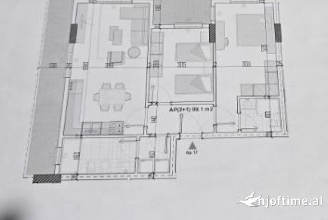 Shtepi ne shitje 2+1 ne Tirane - 87,330 Euro