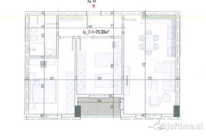 Shtepi ne shitje 2+1 ne Tirane - 108,072 Euro