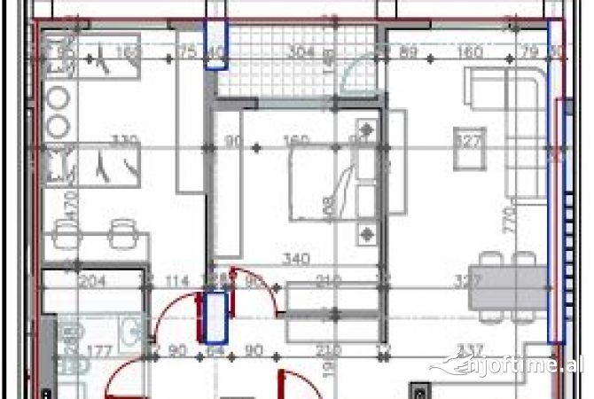 Shtepi ne shitje 2+1 ne Tirane - 79,320 Euro