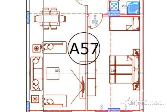 Shtepi ne shitje 1+1 ne Tirane - 98,220 Euro