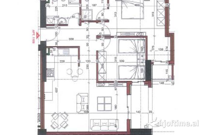 Shtepi ne shitje 2+1 ne Tirane - 151,191 Euro