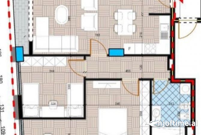 Shtepi ne shitje 2+1 ne Tirane - 167,000 Euro