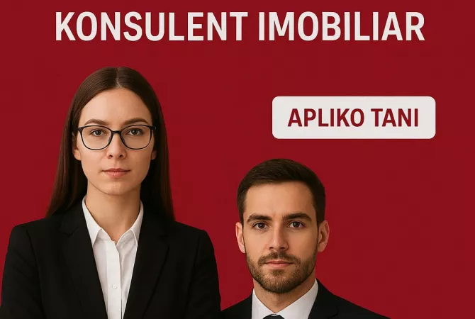 Job Offers in Tirana, Profession Konsulent Imobiliar , Beginner/Little experience, Payment By Agreement.