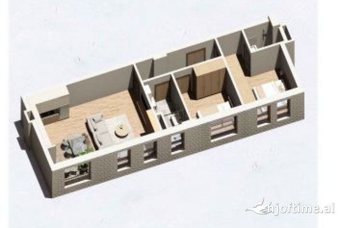 Shtepi ne shitje 2+1 ne Tirane - 138,255 Euro
