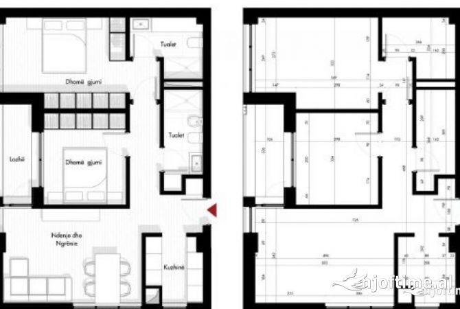 Shtepi ne shitje 2+1 ne Tirane - 155,730 Euro