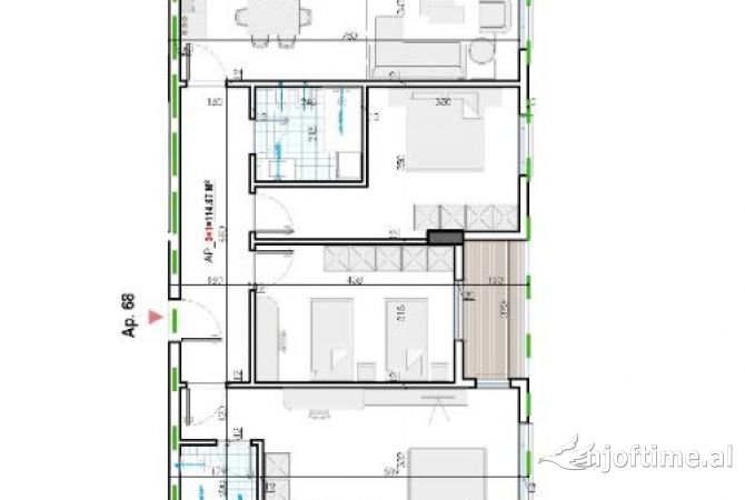 Shtepi ne shitje 3+1 ne Tirane - 100,447 Euro