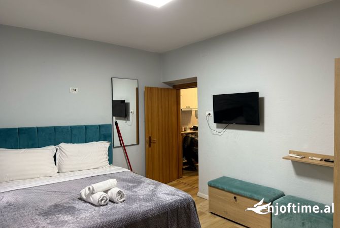 Shtepi me qera Apartament ne Tirane, 1+1, Mobilimi E mobiluar, Pagesa 600  Euro.