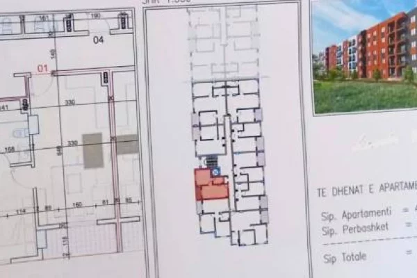 House for Sale 1+1 in Tirana - 59,755 Euro