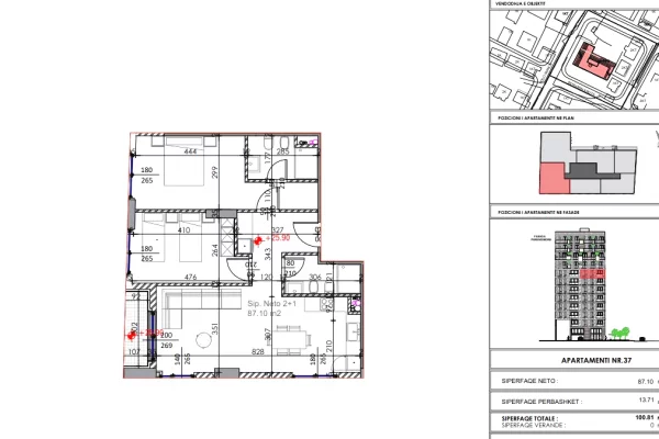 Shtepi ne shitje 2+1 ne Tirane - 174,401 Euro