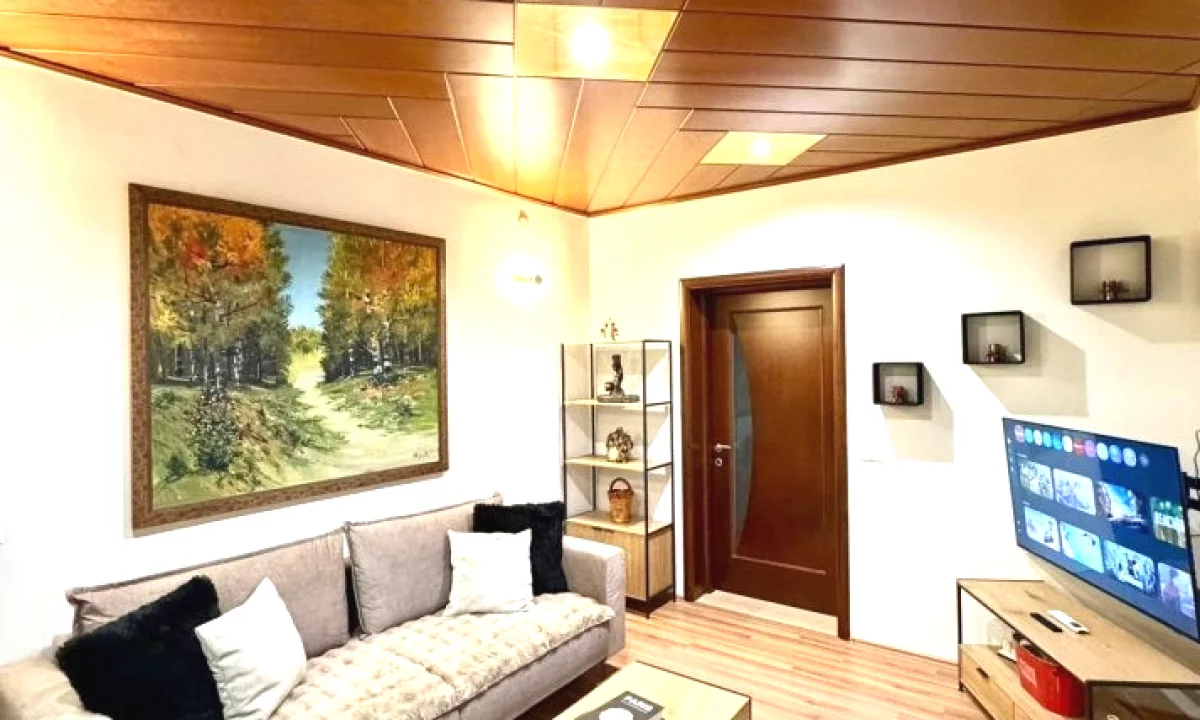 Shtepi me qera Vila Luksoze ne Tirane, 1+1, Mobilimi E mobiluar, Pagesa 600  Euro.