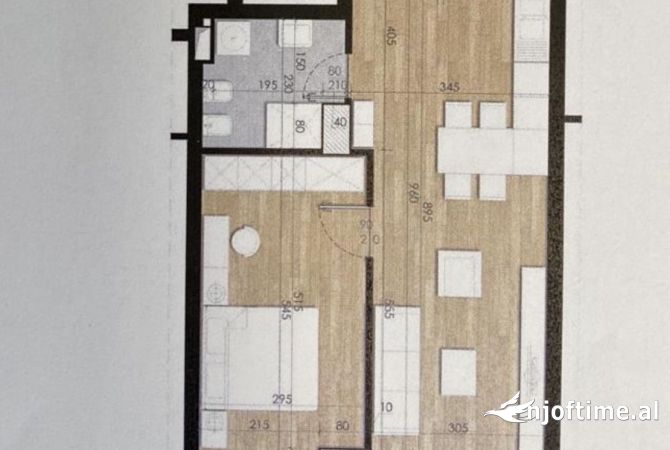 Shtepi ne shitje 1+1 ne Tirane - 115,500 Euro